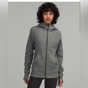 Lululemon Full Zip Scuba Hoodie Gray sz 8